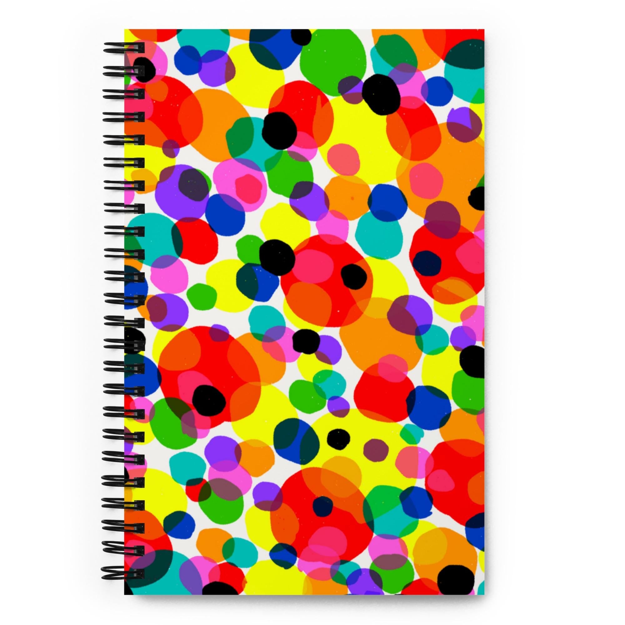 Dotty Spotty Spiral notebook