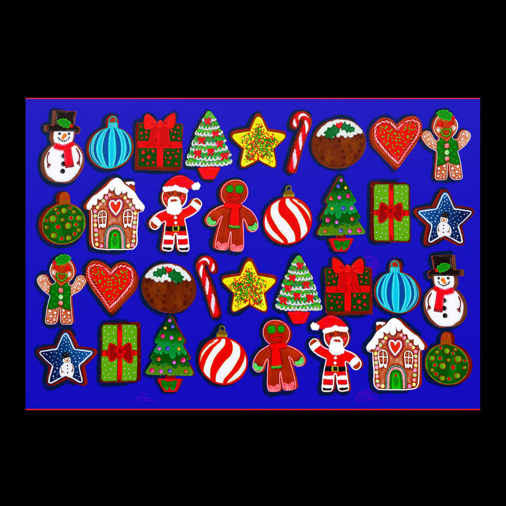 Christmas Cookie Wrapping Paper Sheets