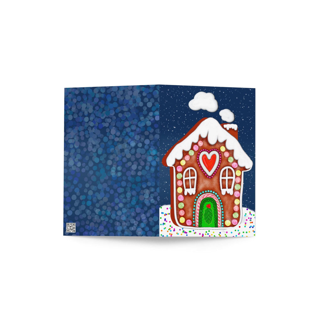 Gingerbread House Christmas Card