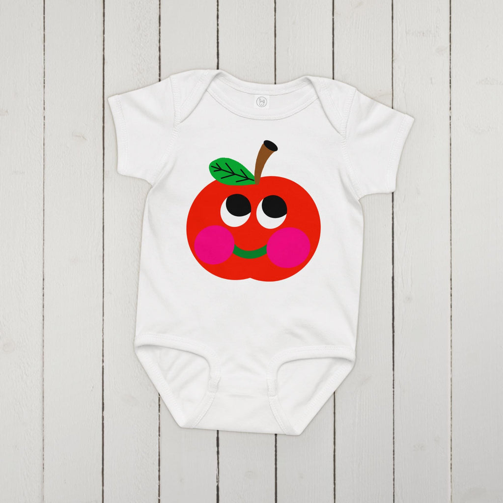 Happy Apple Baby Jersey Bodysuit