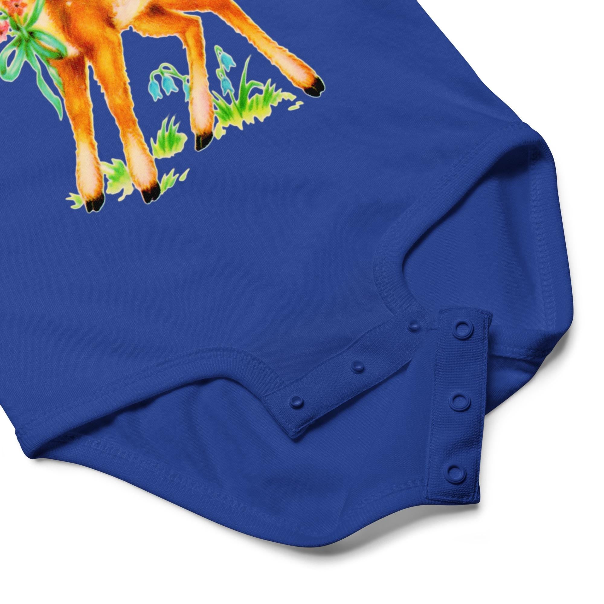 Baby Deer Jersey Bodysuit