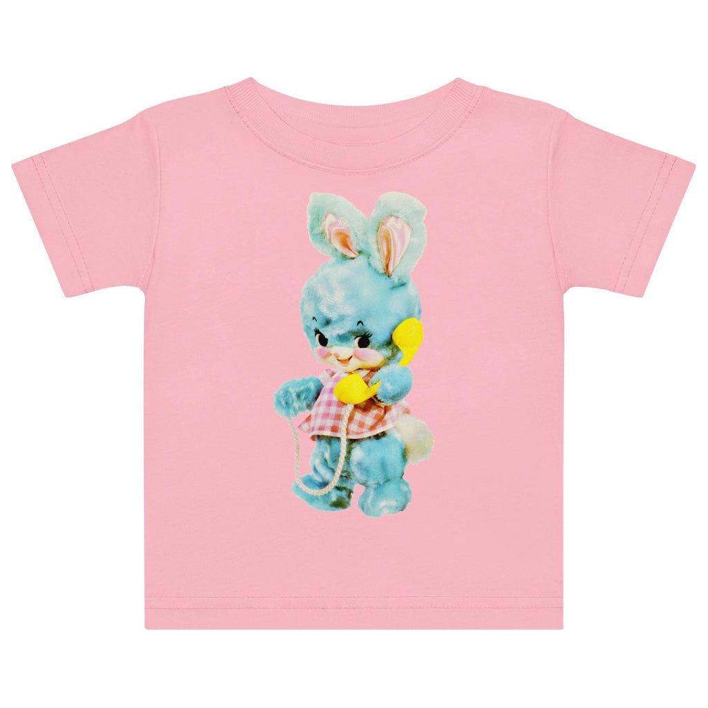 Telephone Bunny Baby T-Shirt