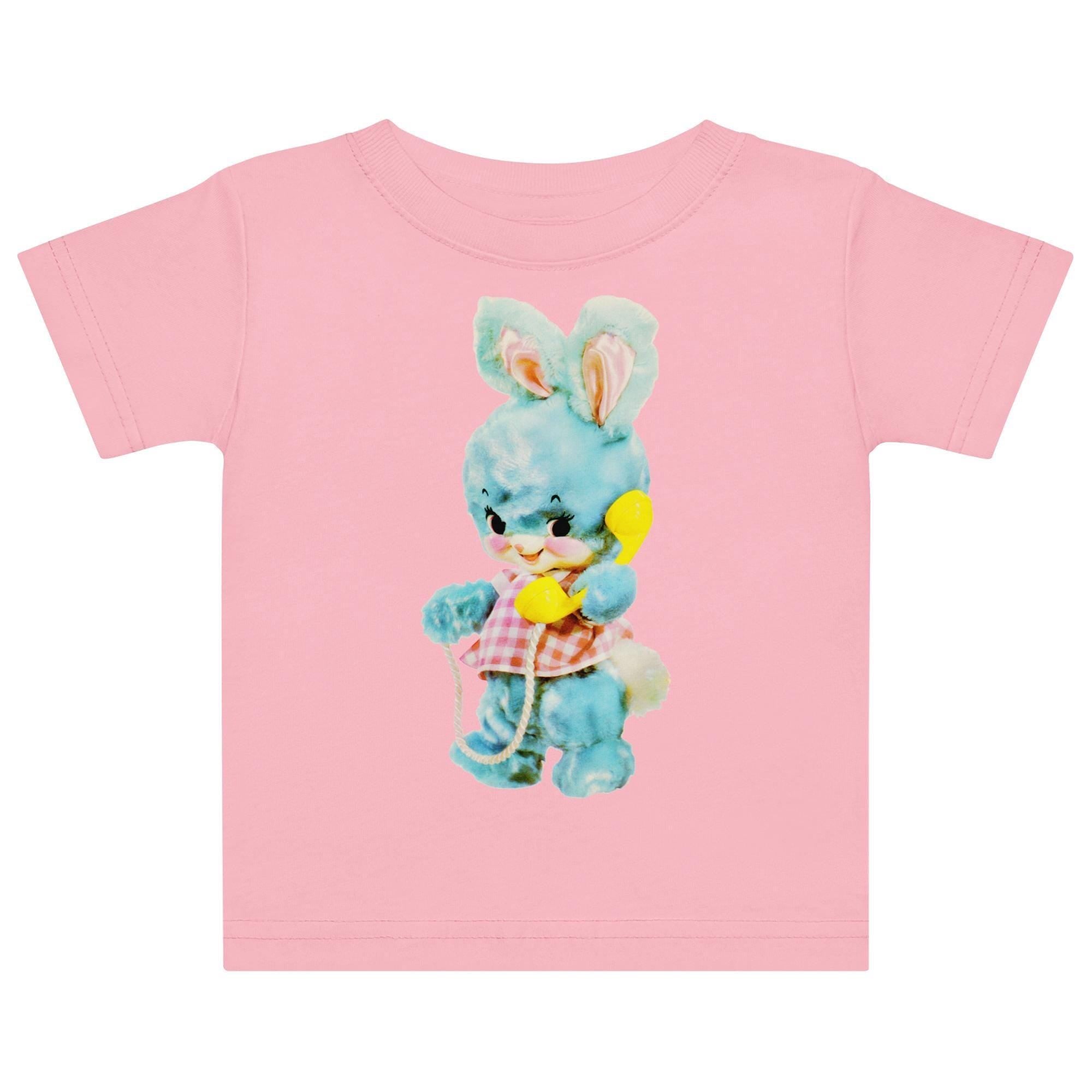 Telephone Bunny Baby T-Shirt
