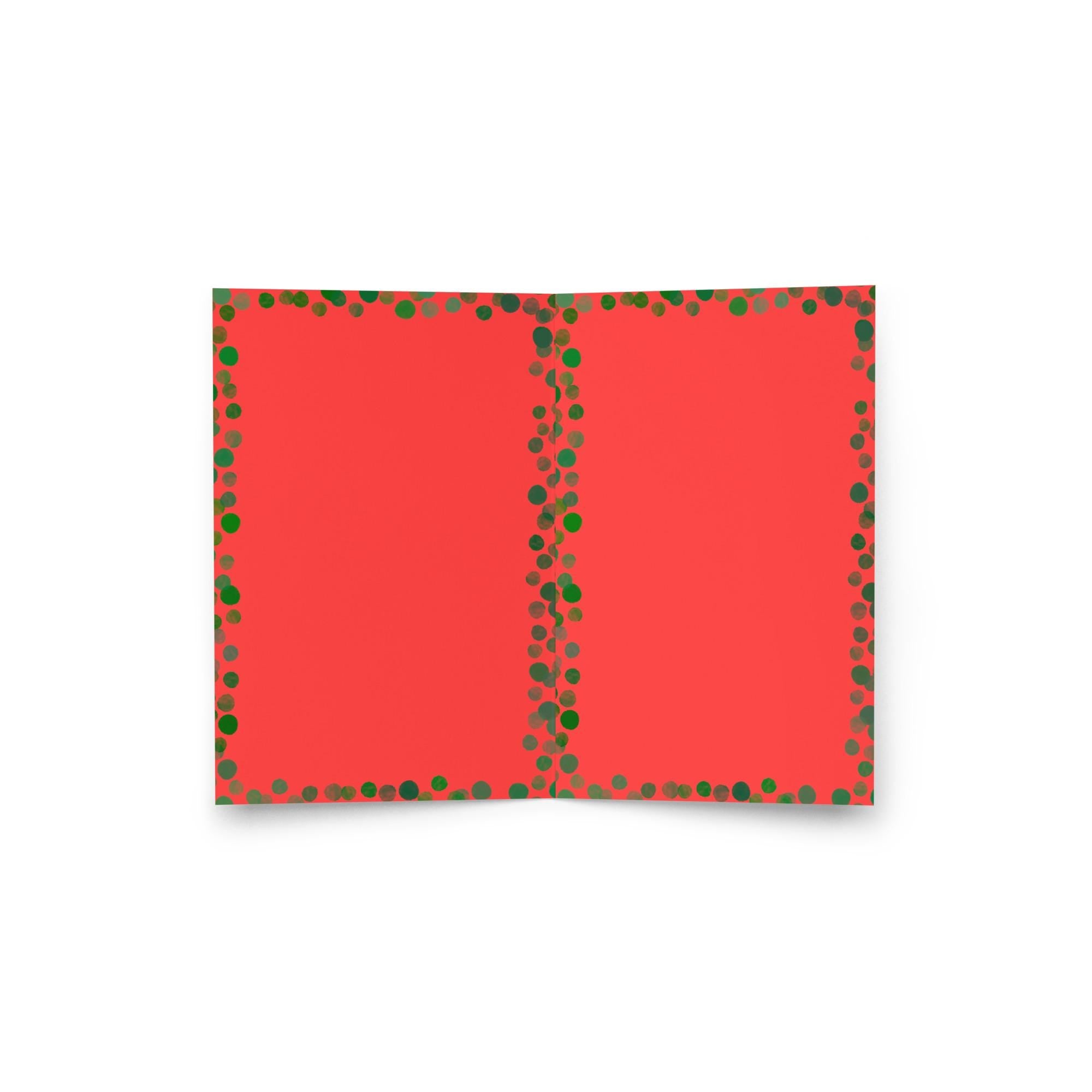 Christmas Tree Cookie Greeting card