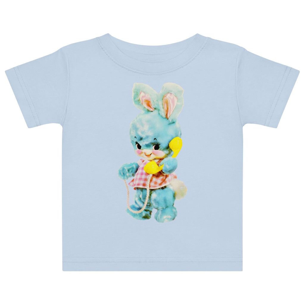 Telephone Bunny Baby T-Shirt