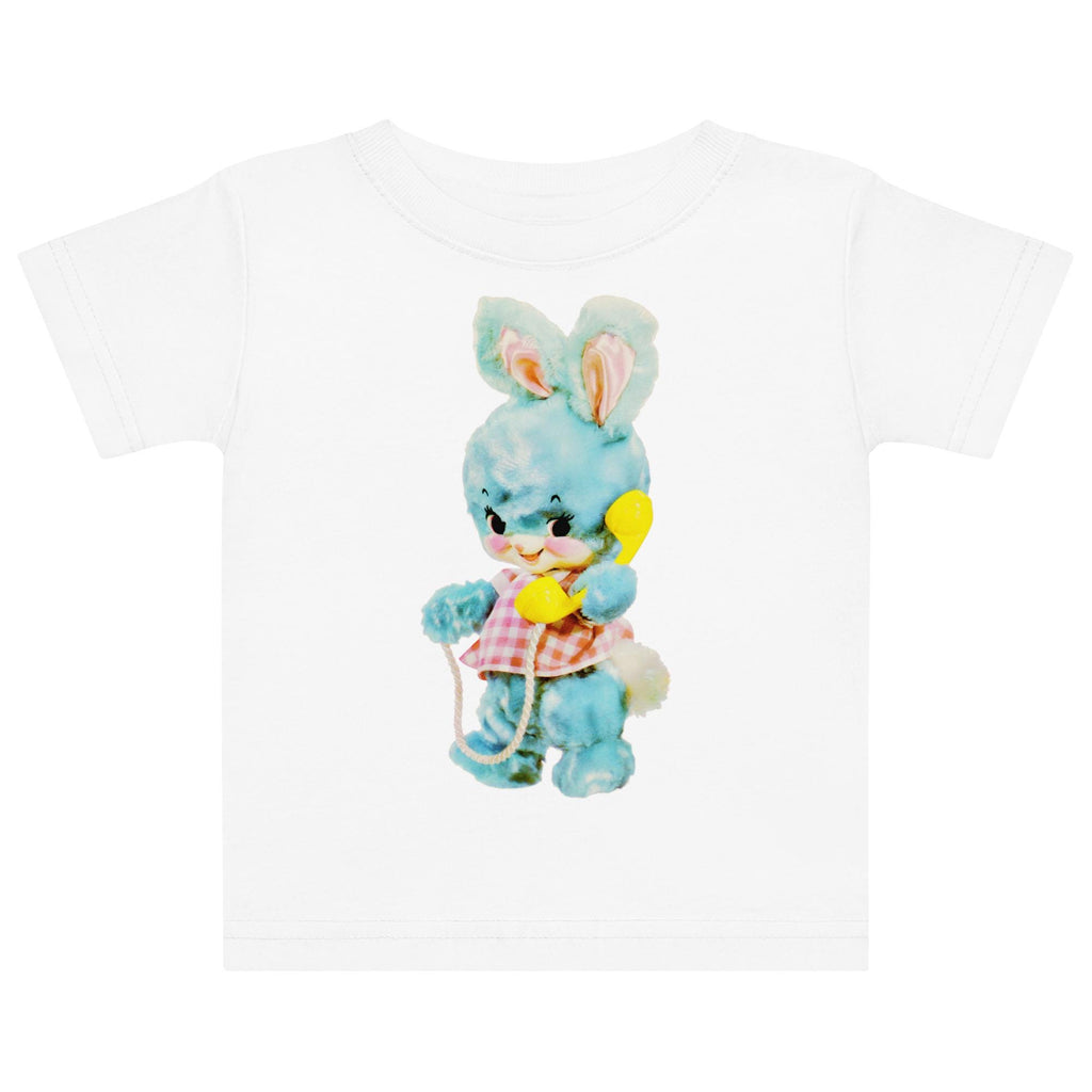 Telephone Bunny Baby T-Shirt