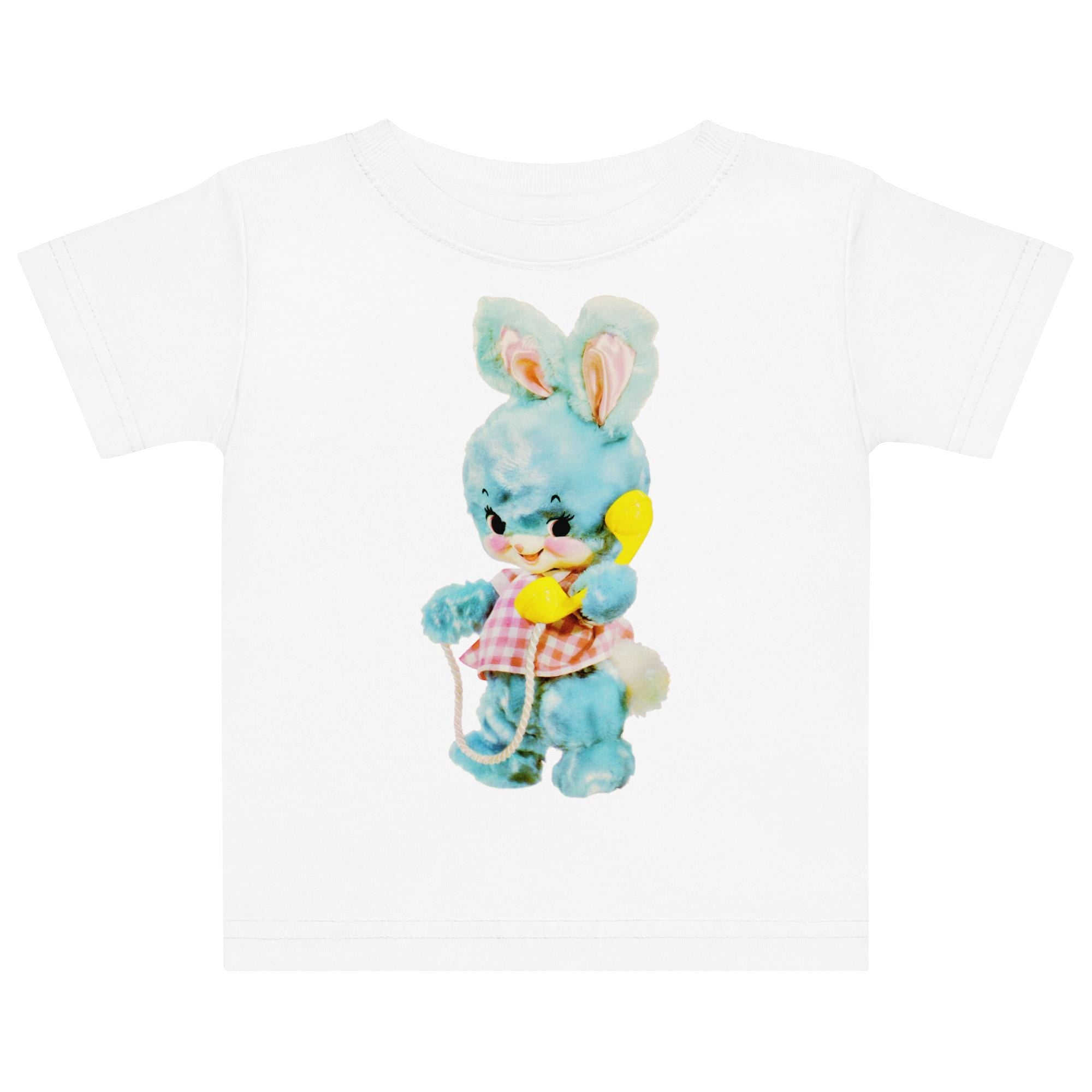 Telephone Bunny Baby T-Shirt