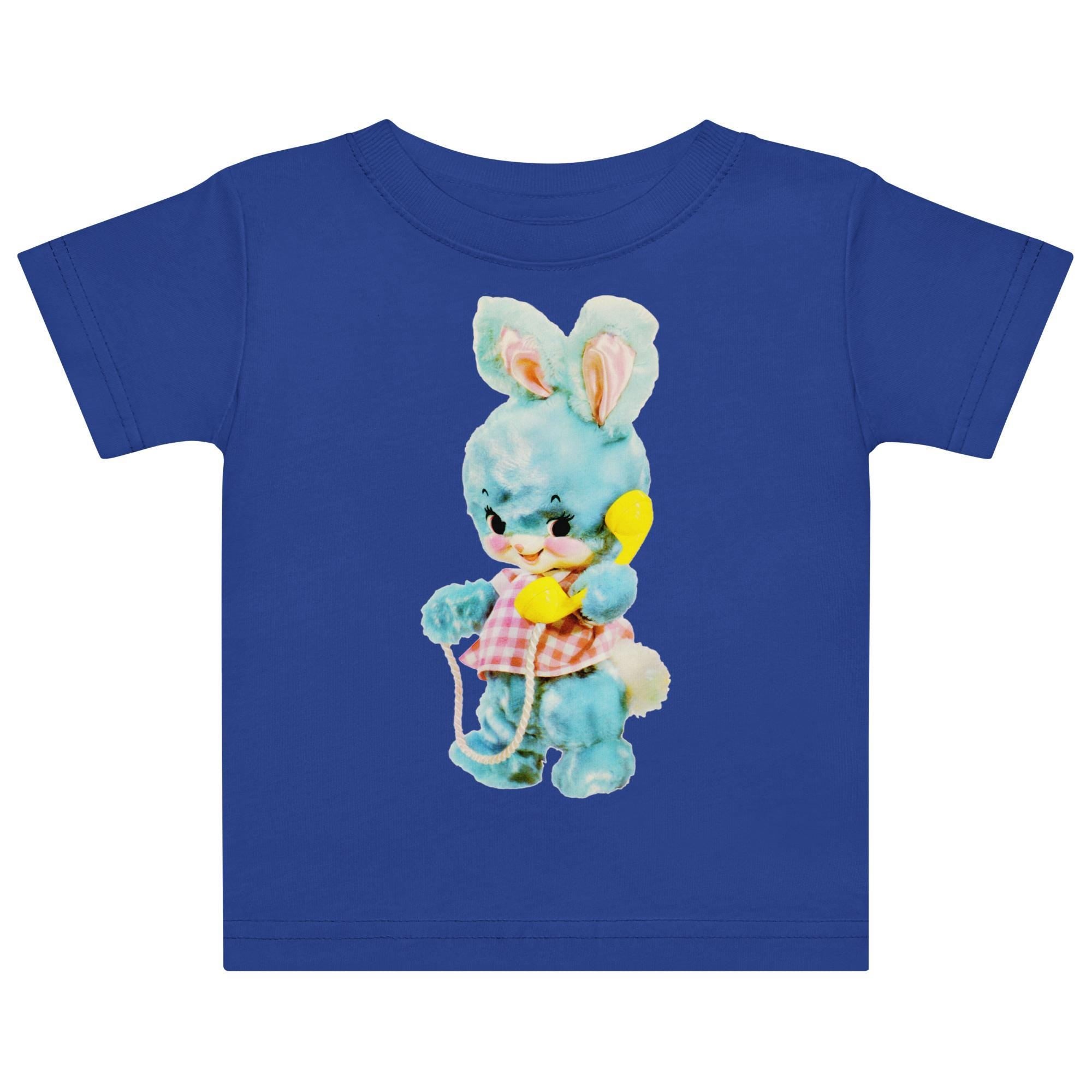 Telephone Bunny Baby T-Shirt