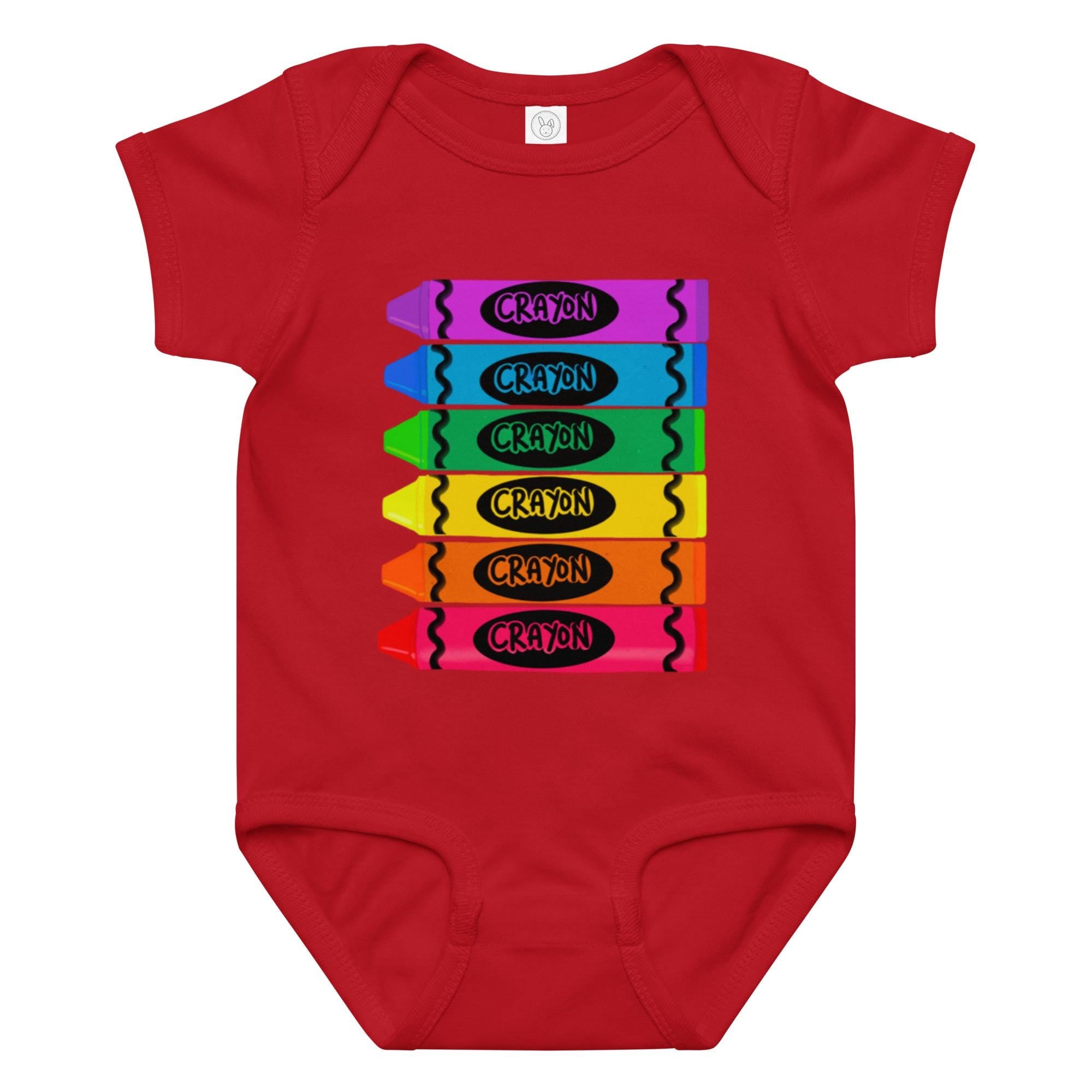 Crayon Baby Jersey Bodysuit