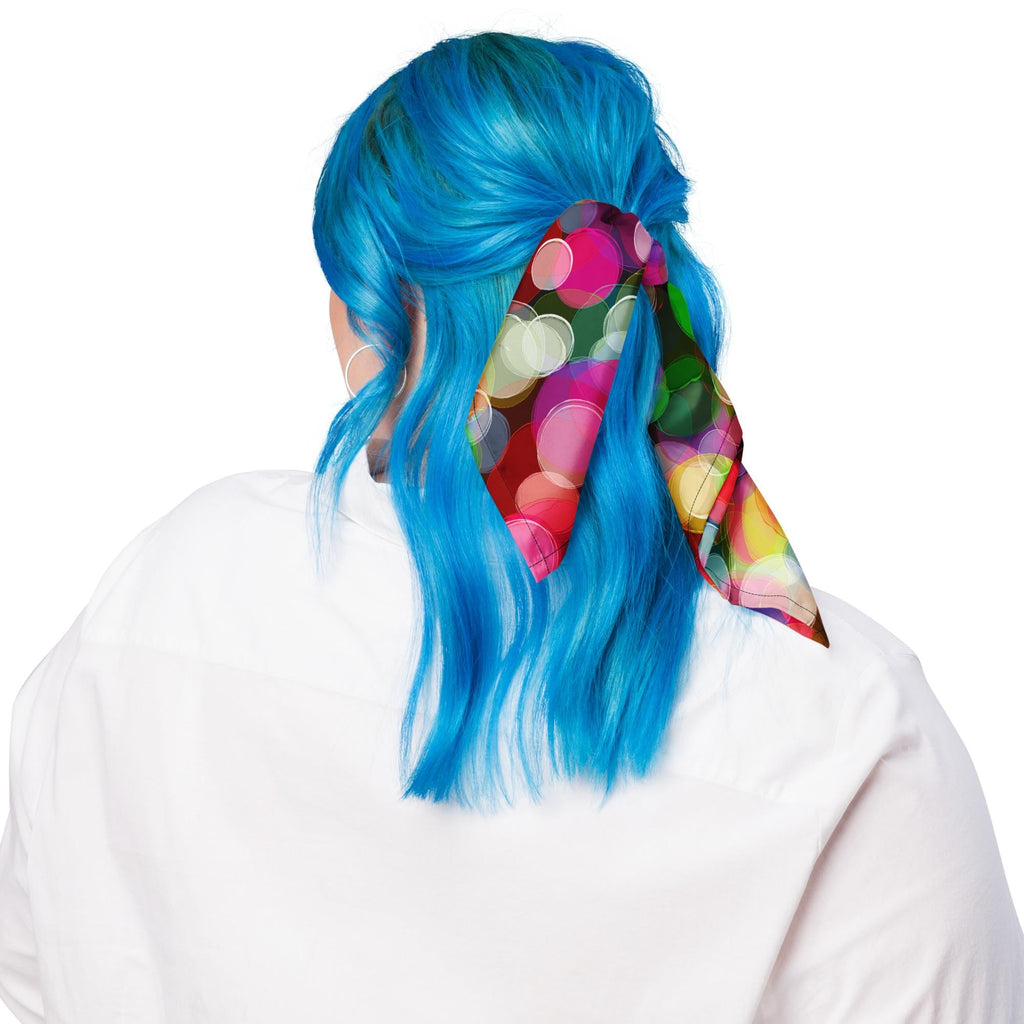 Bright Bubbles Print Bandana